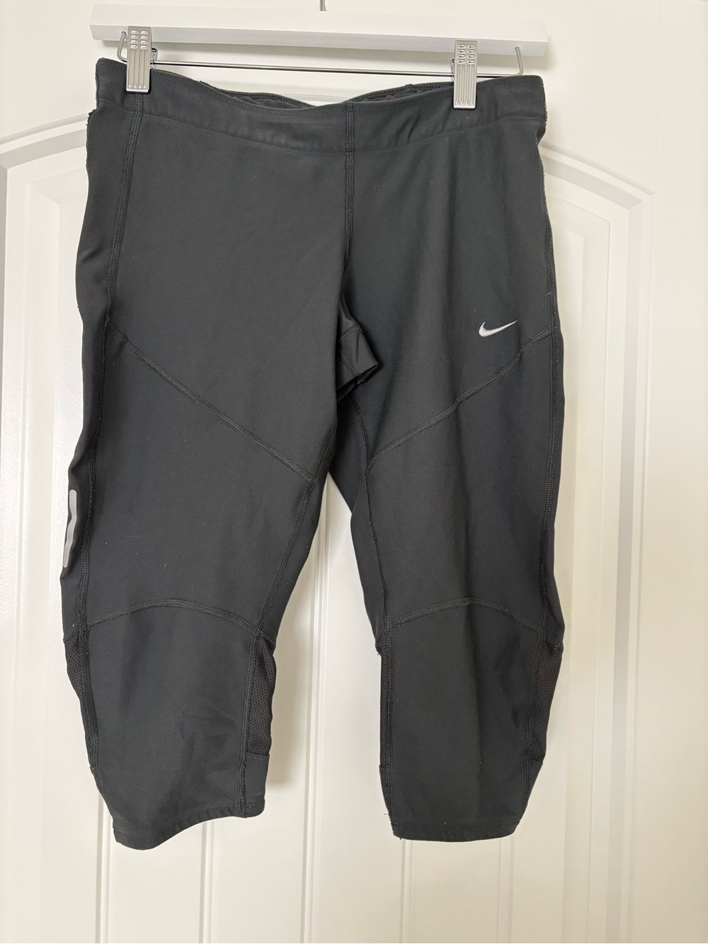 Nike Gray Athletic Capri Legging